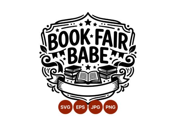 Book Fair Babe Graphics & Illustrations Review