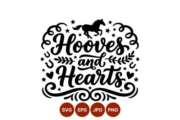 Hooves and Hearts Horse Vector Review