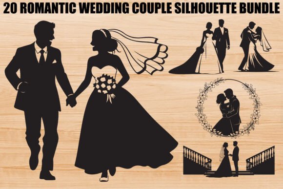 Romantic Wedding Silhouette Bundle Review