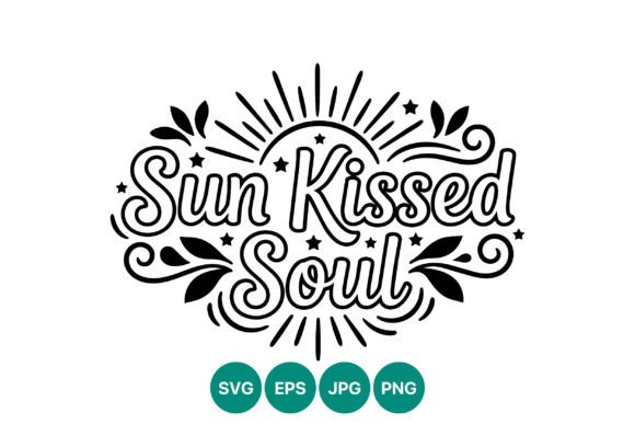 Sun Kissed Soul Calligraphic Lettering Graphics Review